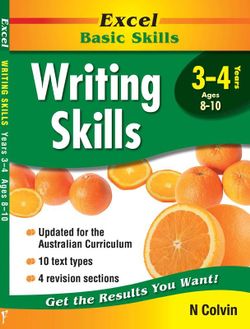 Excel Writing Skills: Year 3-4
