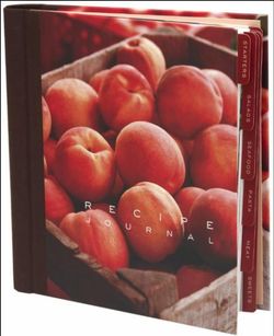 Recipe Journal - Peach