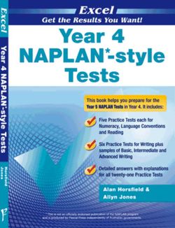 Excel Year 4 NAPLAN*-style Tests
