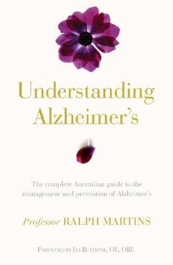 Understanding Alzheimer's