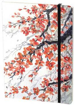 Lg Elastic Jnl-Watercolour Blossom