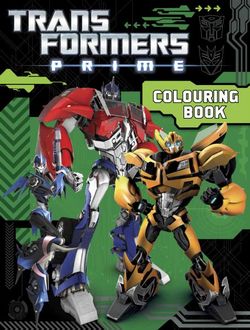 Transformers Prime Colouring Book