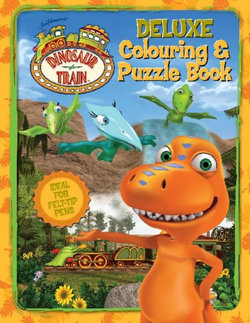 Dinosaur Train Deluxe Colouring Book