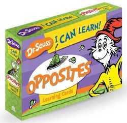 Dr Seuss I Can Learn Opposites Learning Cards