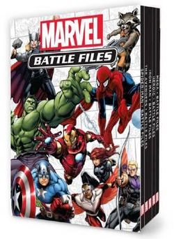 Marvel Battle Files 5 Book Hb Box Set