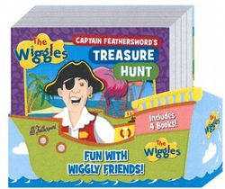 Wiggles Fun with Wiggly Friends! 4 Book Shaped Slipcase