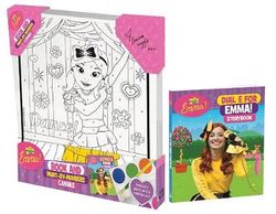 The Wiggles Emma!: Book and Paint-by-Numbers Canvas