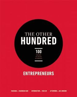The Other Hundred Entrepreneurs