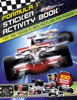 F1 Sticker Activity Book