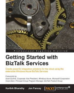 Getting Started with BizTalk Services Getting Started with BizTalk Services