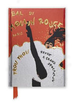 René Gruau Bal du Moulin Rouge (Foiled Journal)