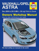 Vauxhall/Opel Astra (Dec 09 - 13) 59 to 13