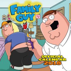 Family Guy Official 2018 Calendar - Square Wall Format