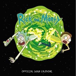 Rick and Morty Official 2018 Calendar - Square Wall Format