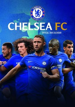 Chelsea FC Official 2018 Calendar - A3 Poster Format