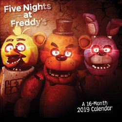 Five Nights at Freddy's Official 2019 Square Wall Calendar