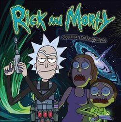 Rick and Morty Official 2019 Square Wall Calendar