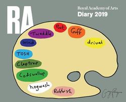 Royal Academy of Arts Desk Diary 2019