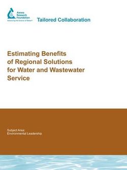 Estimating Benefits of Regional Solutions for Water and Wastewater Service