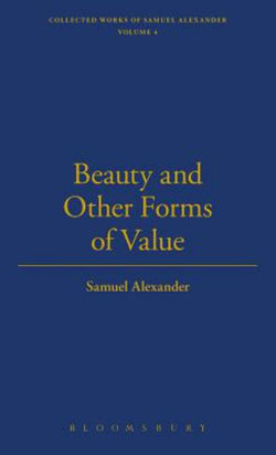 Beauty And Other Forms Of Value