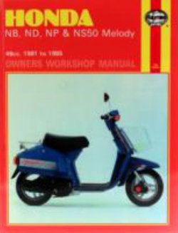 Honda NB, ND, NP & NS50 Melody (81 - 85)