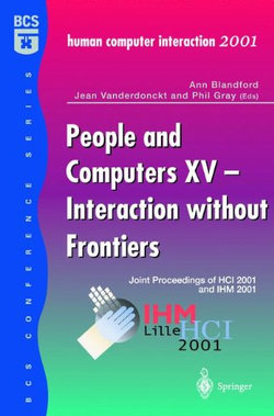 People and Computers XV - Interaction without Frontiers