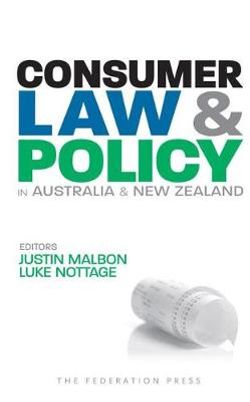 Consumer Law and Policy in Australia and New Zealand