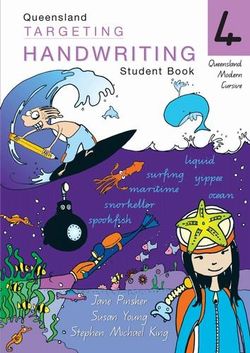 Targeting Handwriting QLD Year 4 Student Book