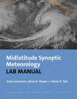 Synoptic-Dynamic Meteorology Lab Manual - Visual Exercises to Complement Midlatitude Synoptic Meteorology