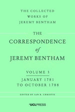 The Correspondence of Jeremy Bentham, Volume 3