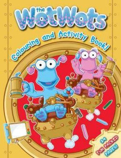 The Wotwots 24p Colouring Bk Red