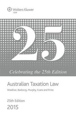 Australian Taxation Law 2015