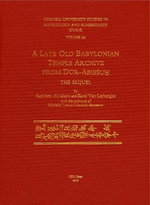 A Late Old Babylonian Temple Archive from Dur-Abiesuh