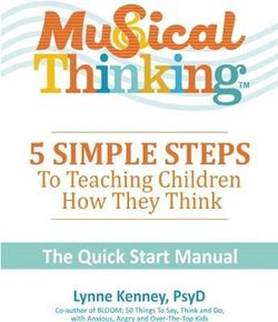 Musical Thinking?5 Simple Steps to Teaching Kids How They Think