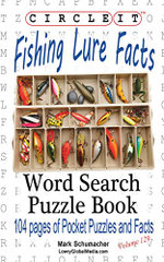 Circle It, Fishing Lure Facts, Word Search, Puzzle Book