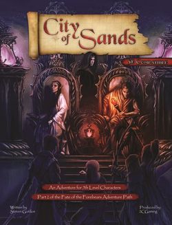 Fate of the Forebears - Part 2: City of Sands (Print, 5E)