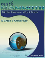 Math Mammoth Grade 6 Skills Review Workbook Answer Key