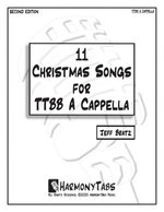11 Christmas Songs for TTBB A Cappella: Second Edition