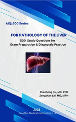 AIQz500 For Pathology of the Liver - 500 Study Questions for Exam Preparation & Diagnostic Practice