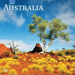 Australia 2019 Square Wall Calendar