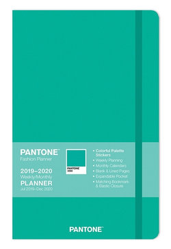 Pantone Planner 2020 Compact Aruba Green - 18 Month