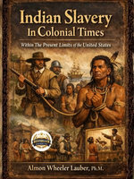 Indian Slavery In Colonial Times Within The Present Limits Of The United States