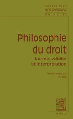 Textes Cles de Philosophie du Droit