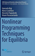 Nonlinear Programming Techniques for Equilibria