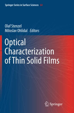 Optical Characterization of Thin Solid Films