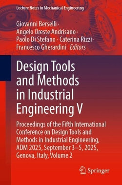 Design Tools and Methods in Industrial Engineering V