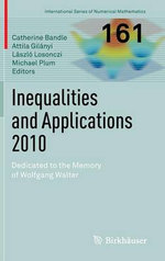 Inequalities and Applications 2010