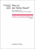 Was Ist Der Dritte Stand? Ausgewaehlte Schriften