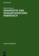 Grammatik Des Samaritanischen Hebraeisch
