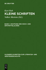 Kleine Schriften